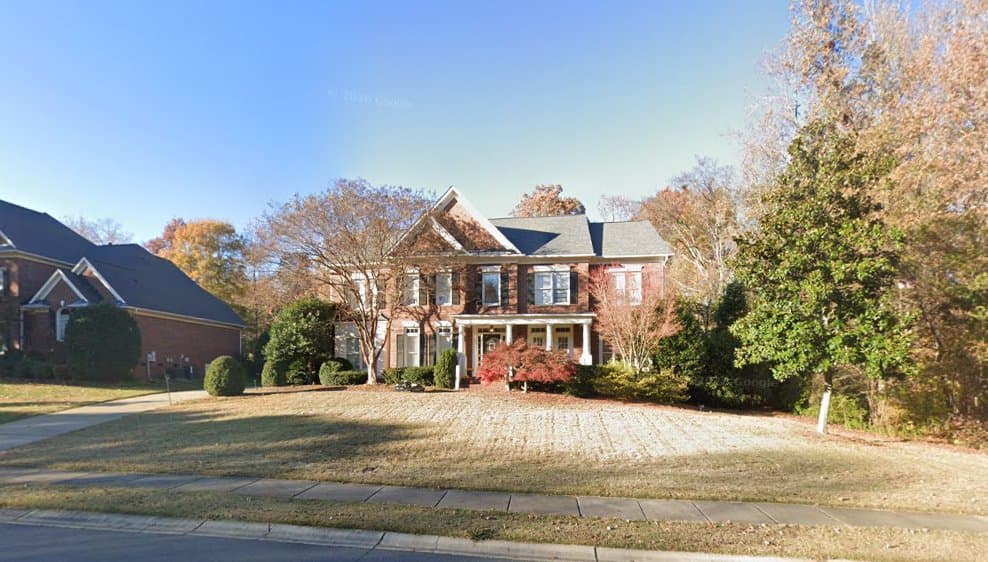 The Whitney Sanctuary - full-brick John Wieland Whitney estate at 7810 Stonehaven Drive, Waxhaw NC